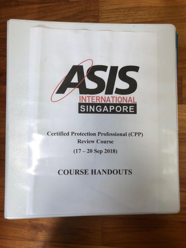 ASIS-CPP Lerntipps