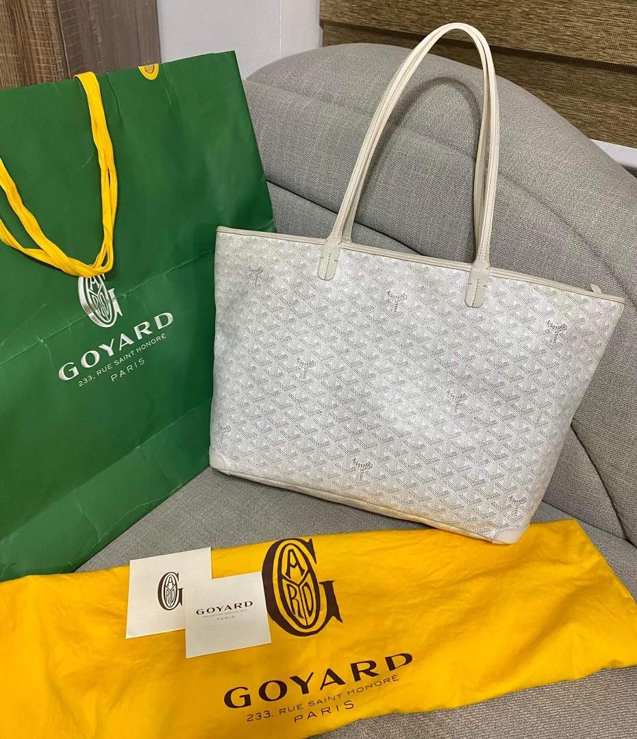 Goyard Artois MM Personalized, Luxury, Bags & Wallets on Carousell