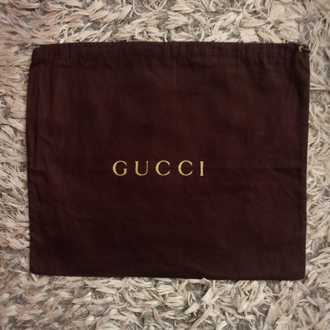 Authentic Gucci dust bag 11.5x13.5 inches Luxury Bags Wallets on Carousell