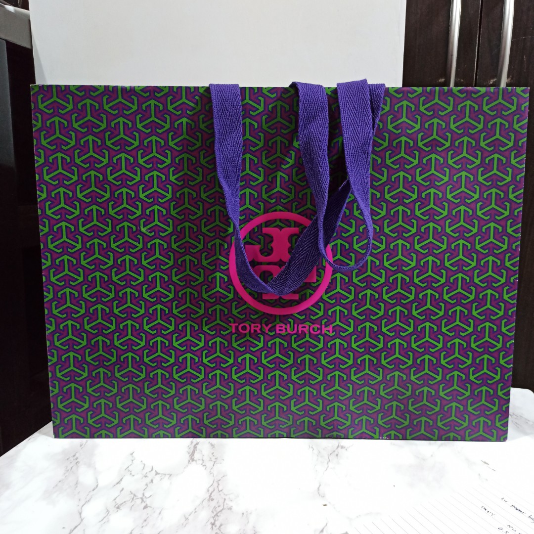 tory burch paper bag