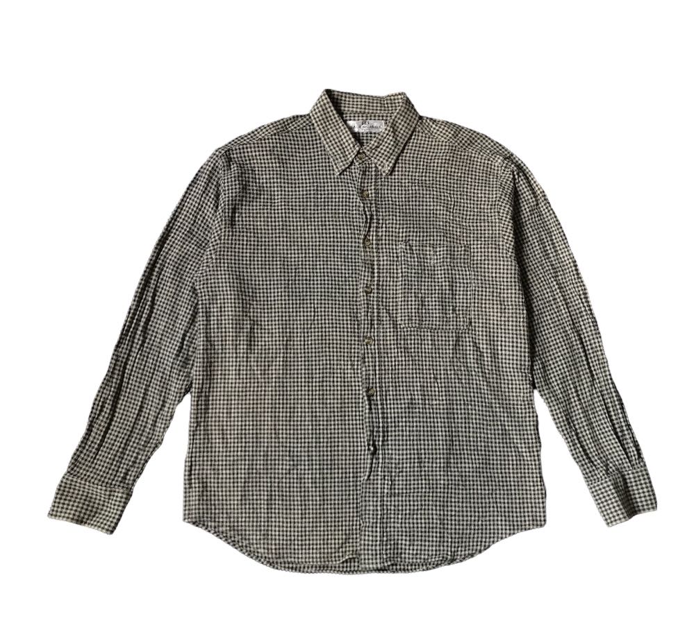 balenciaga flannel mens