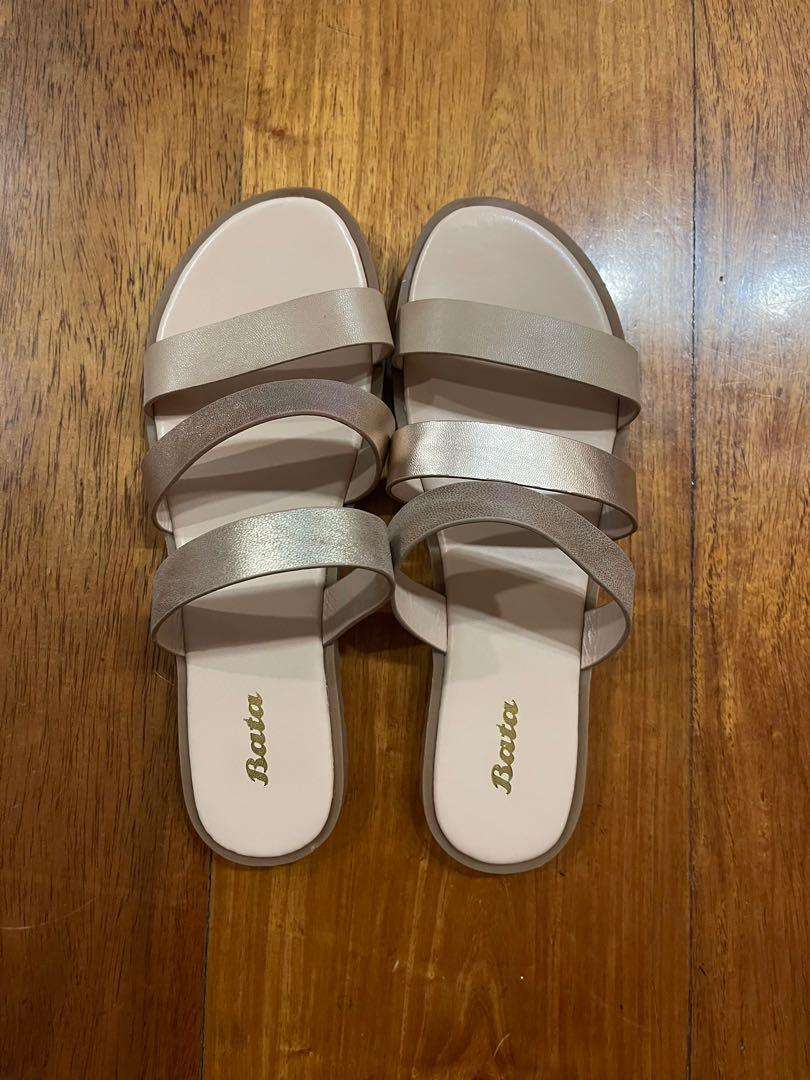 bata Brown flat sandals for women, Easy Wash, Size: 4-6 at Rs 400/pair in  Agra-sgquangbinhtourist.com.vn