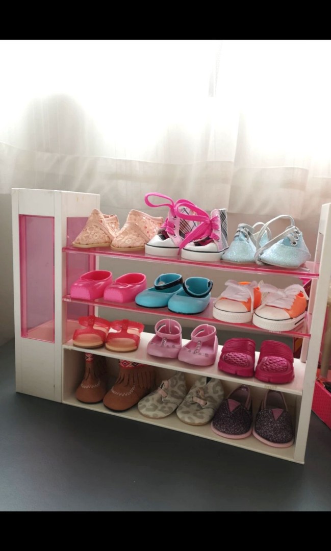 Battat doll shoe rack, Hobbies & Toys, Toys & Games on Carousell
