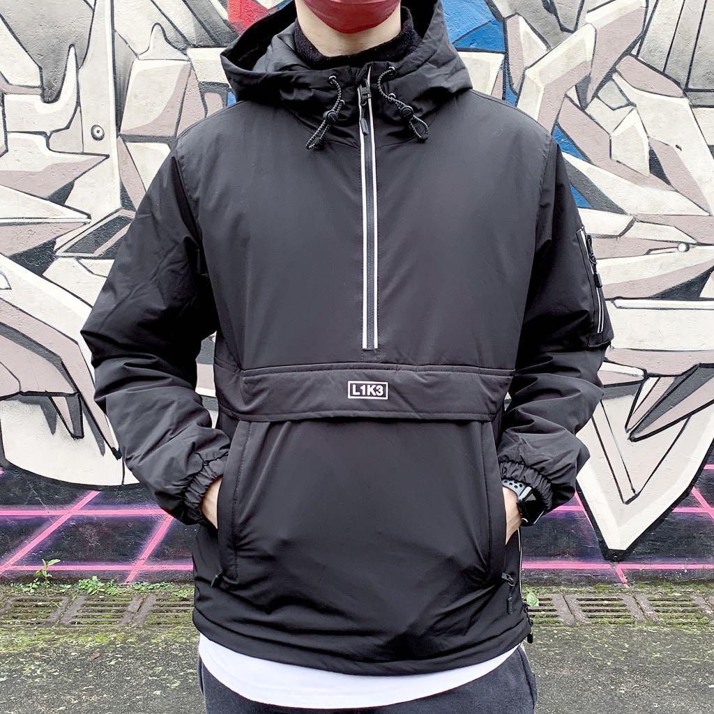 Bershka overhead windbreaker top