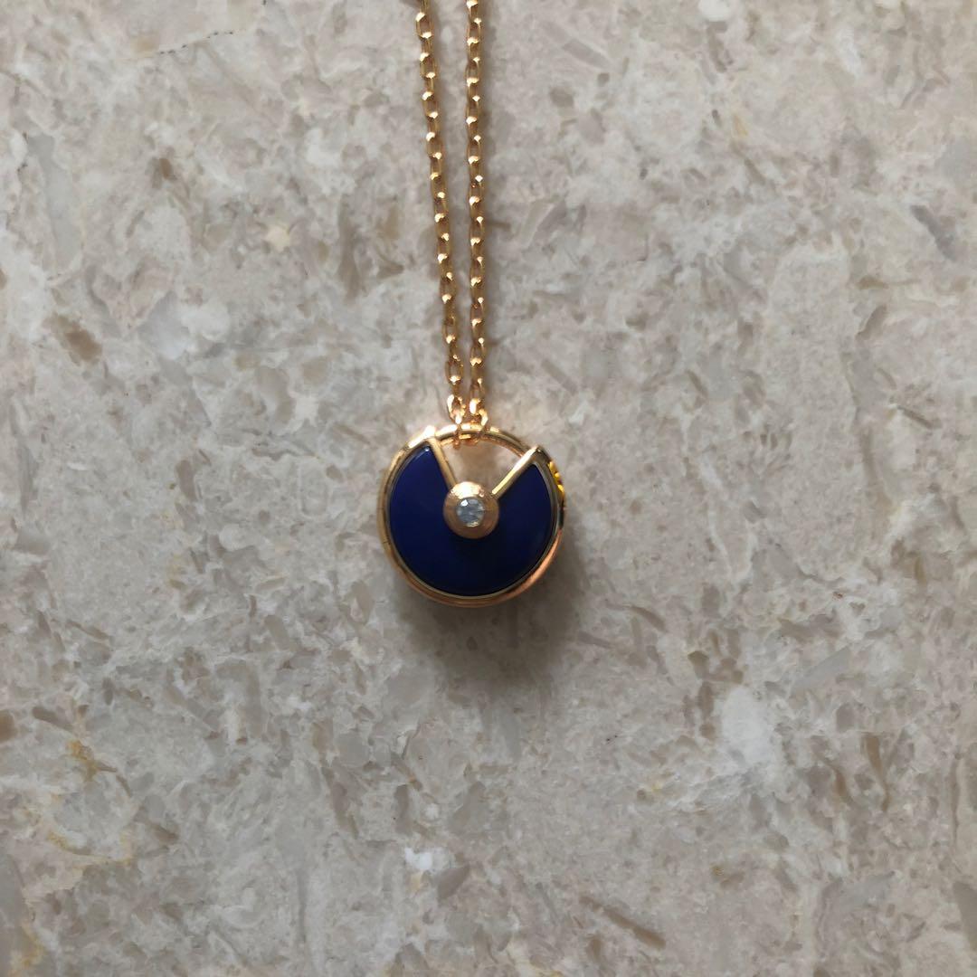 Cartier blue necklace sales