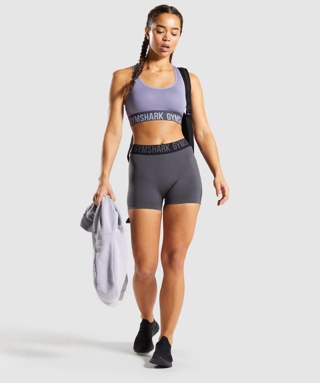 GYMSHARK Vital Seamless Sports Bra - Charcoal Marl, XS, Women's Fashion,  Activewear on Carousell