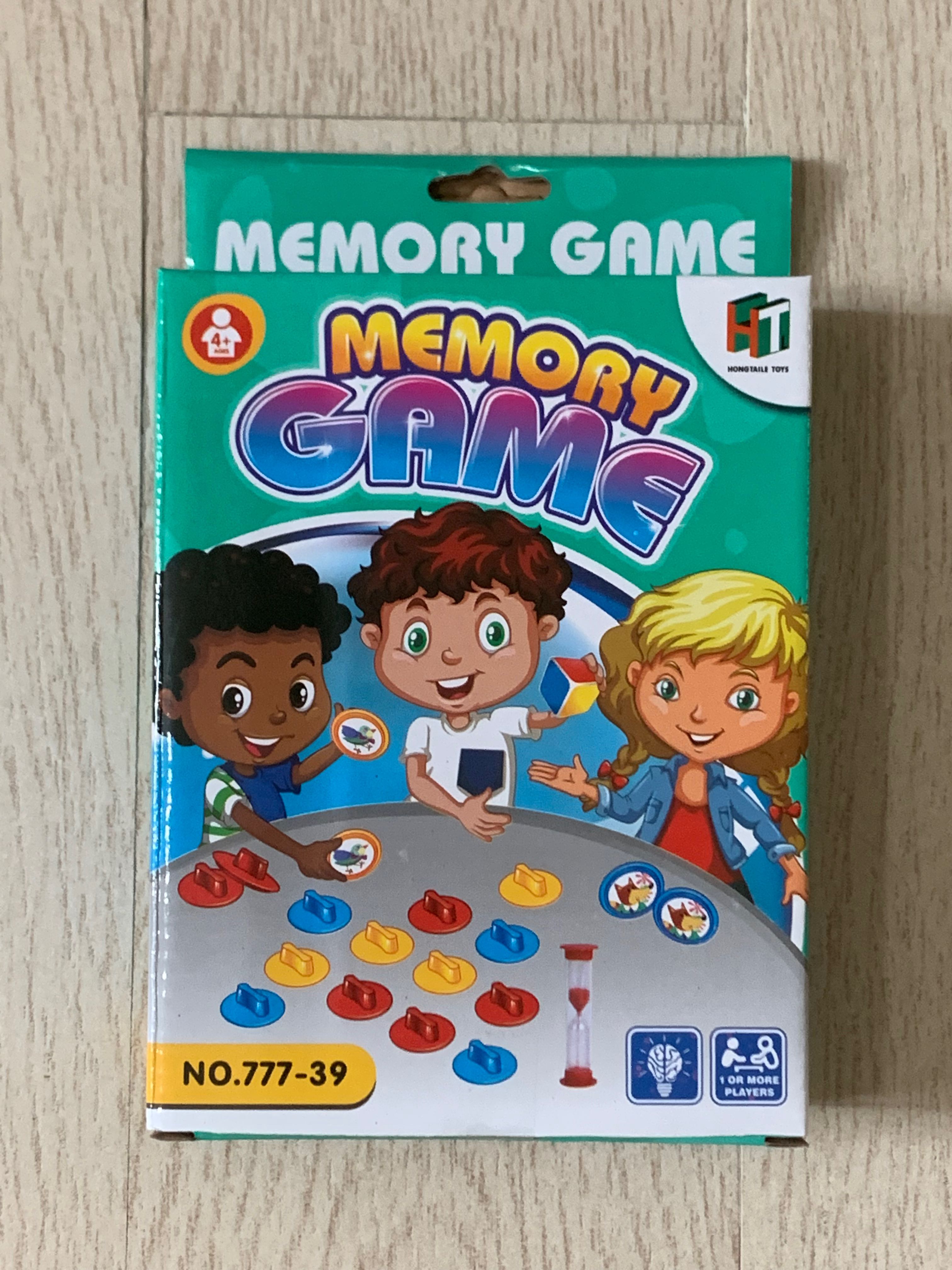 Board Game Memory Game, 興趣及遊戲, 玩具 & 遊戲類 Carousell