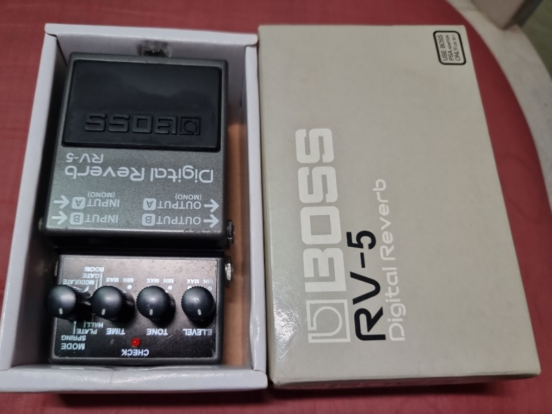 Boss Digital Reverb RV-5, Hobbies & Toys, Music & Media, Musical ...