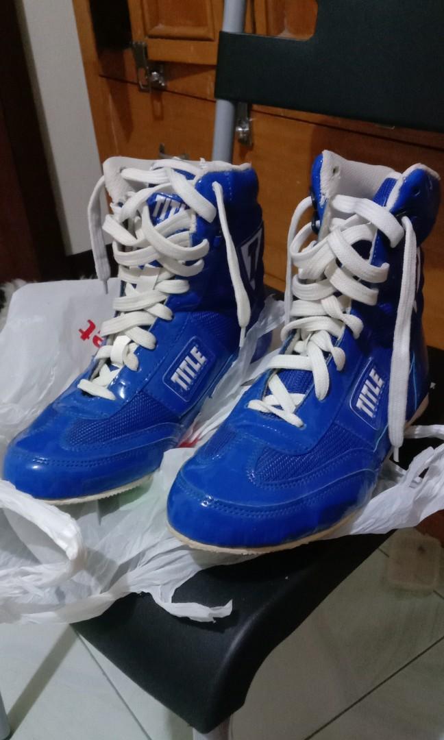 Title hyper speed elite boxing top shoes