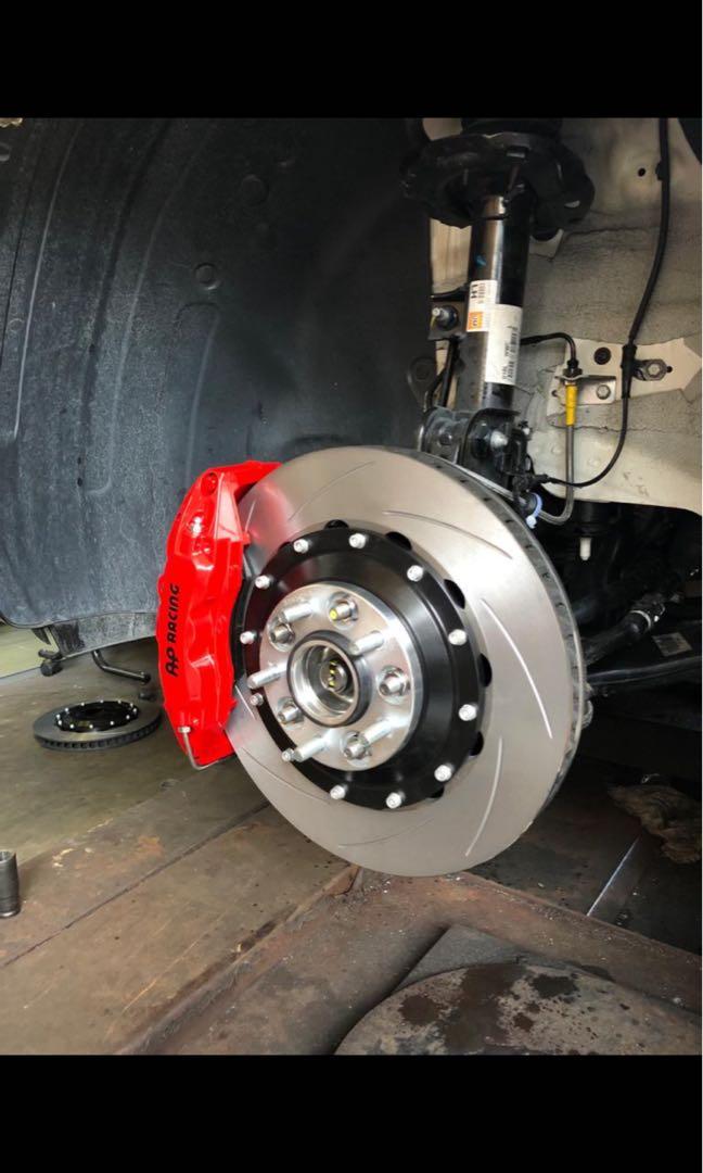 Brake rotor skimming (FREE BRAKE CALIPER CLEANING), Car Accessories