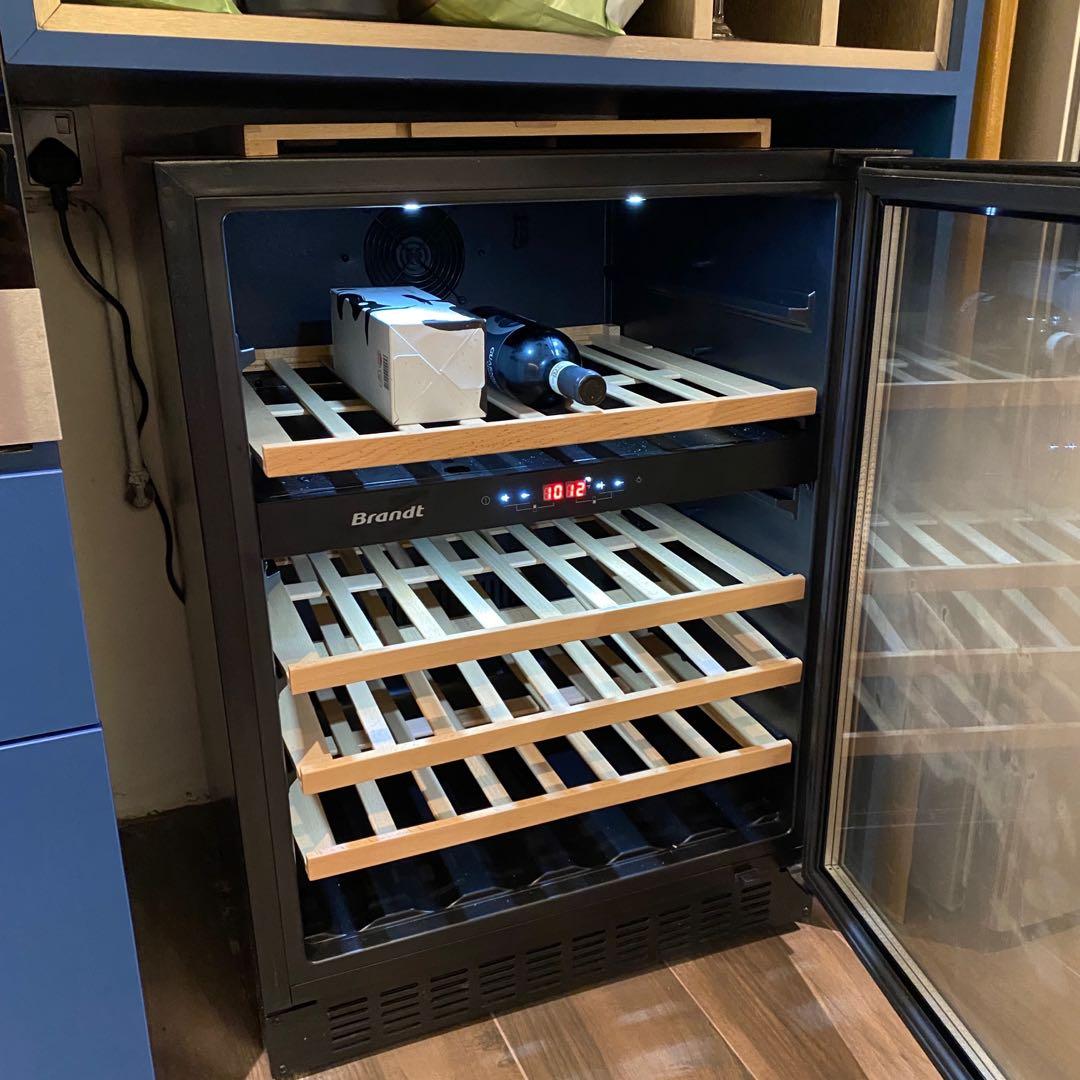 Brandt wine fridge, TV & Home Appliances, Kitchen Appliances