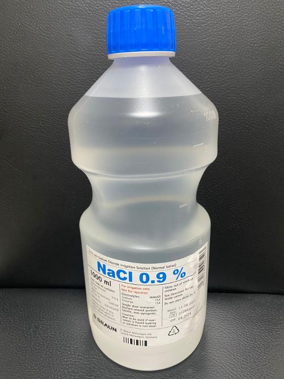 Sodium Chloride Irrigation Bottle (NACL) 0.9% 1000mL