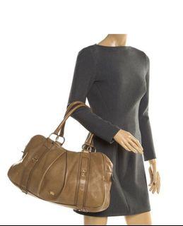 Burberry Brown Leather Malika Hobo Bag