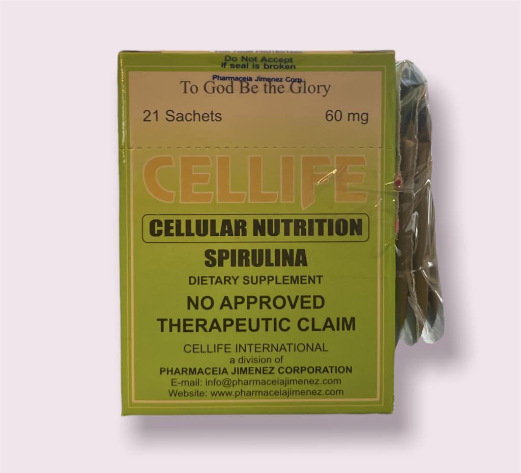 Cellife Spirulina, Health & Nutrition, Health Supplements, Health Food