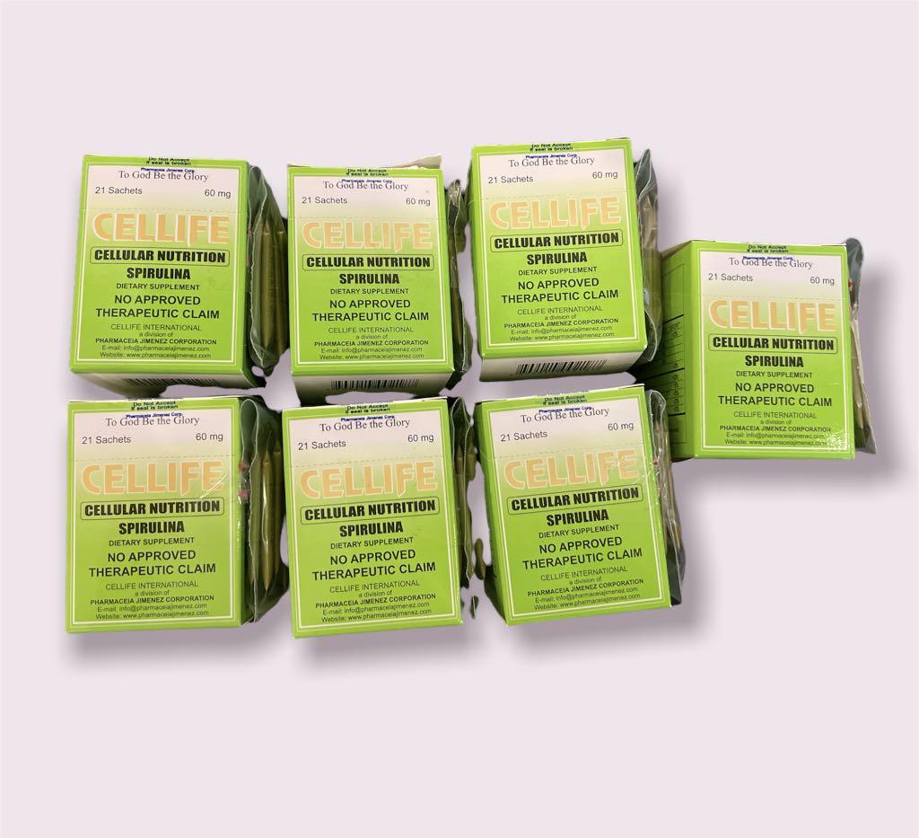 Cellife Spirulina, Health & Nutrition, Health Supplements, Health Food