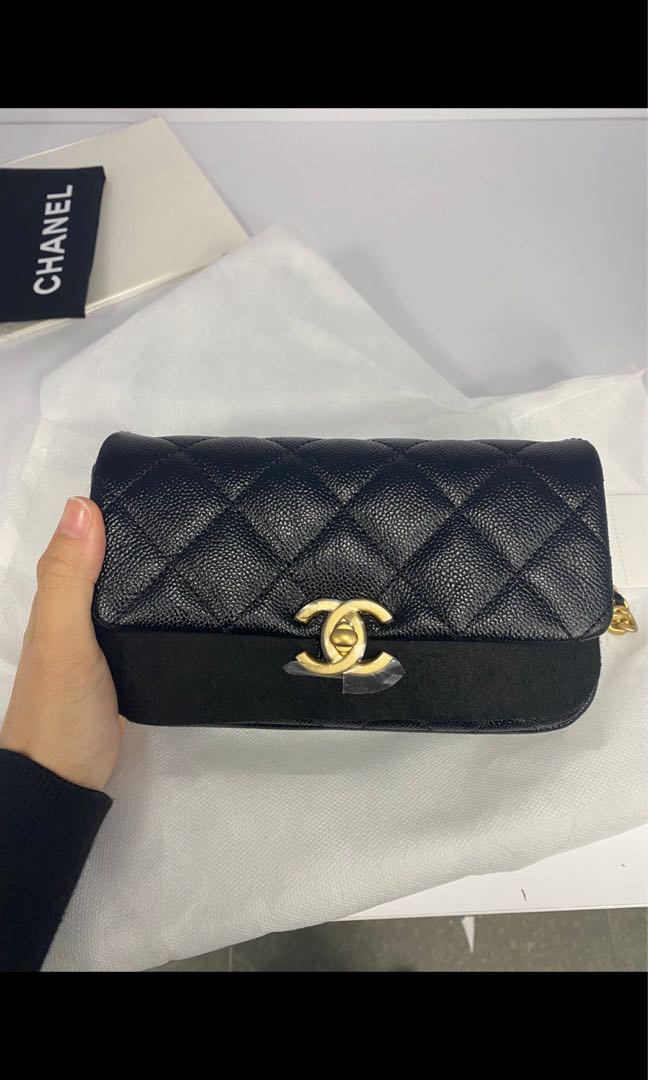 Chanel 22P waist bag brand new, Luxury, Bags & Wallets on Carousell