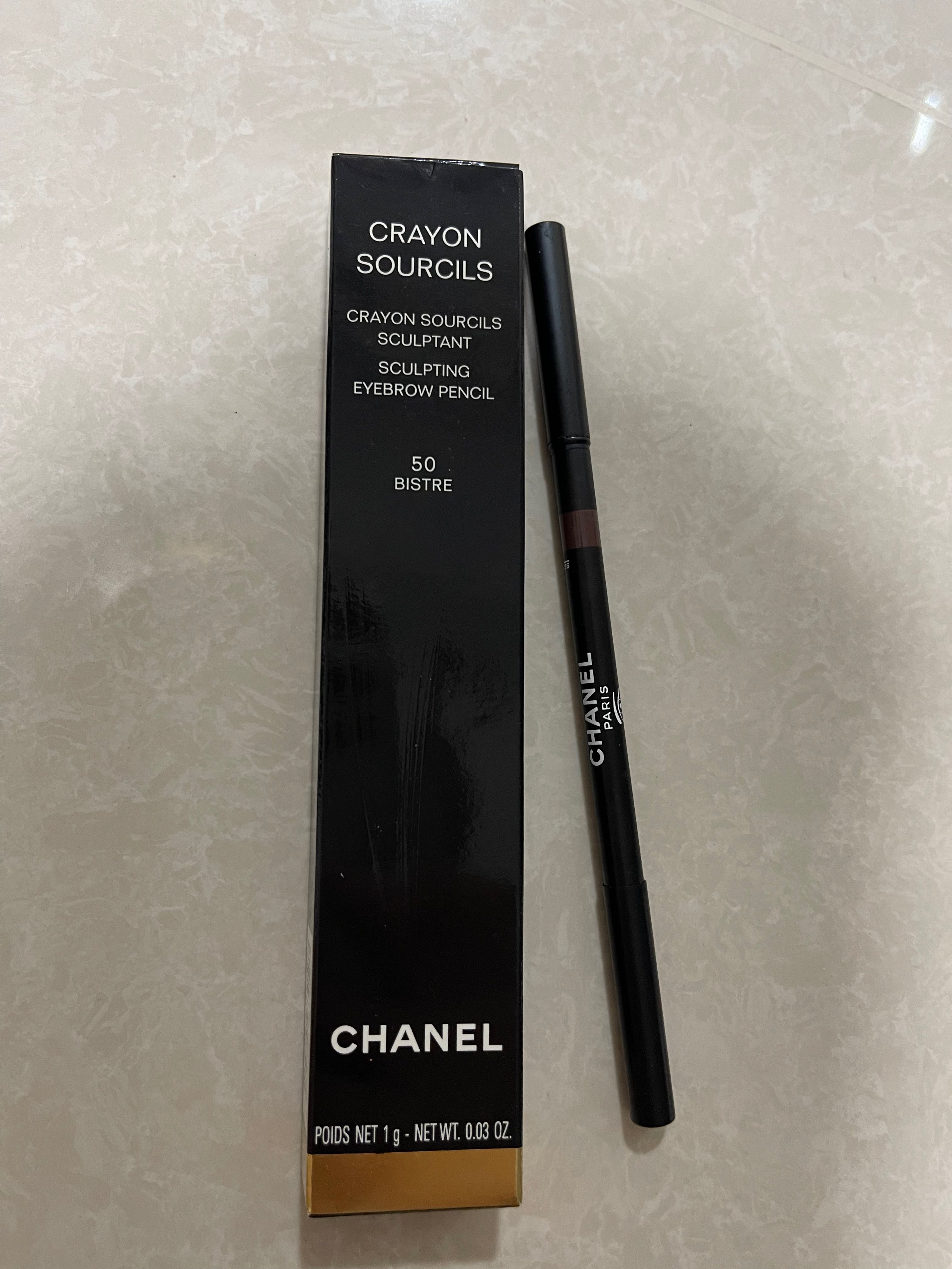 Chanel Crayon Sourcils sculpting eyebrow pencil, Beauty & Personal Care,  Face, Makeup on Carousell