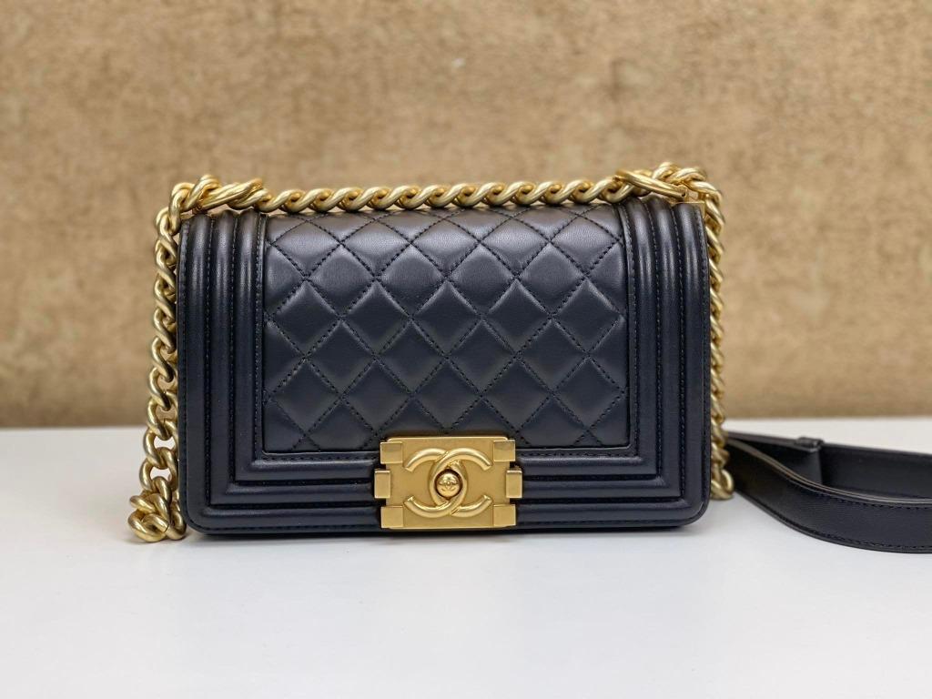 CHANEL LE BOY SMALL FLAP BAG