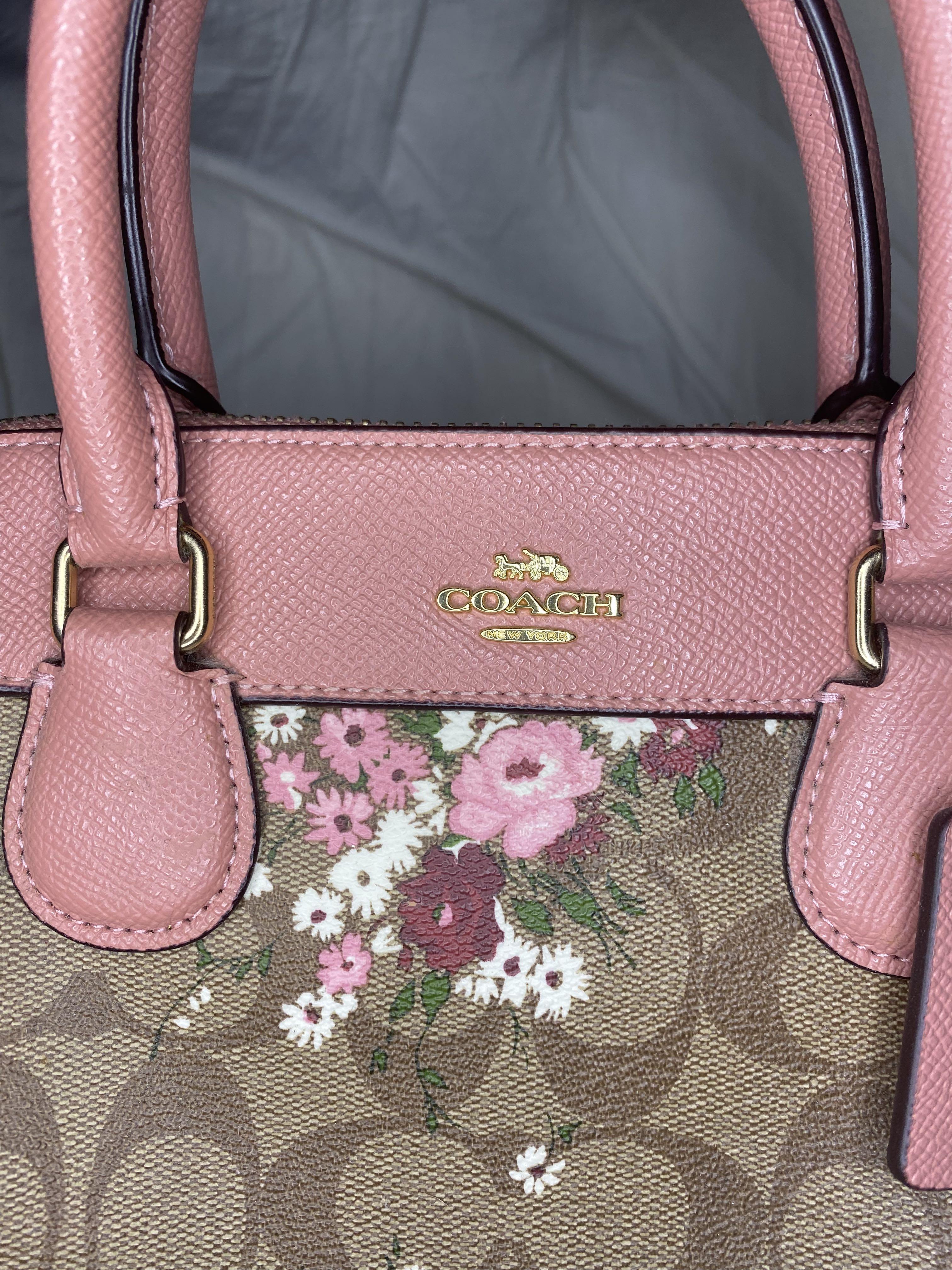 Coach Sakura, Luxury, Bags & Wallets on Carousell
