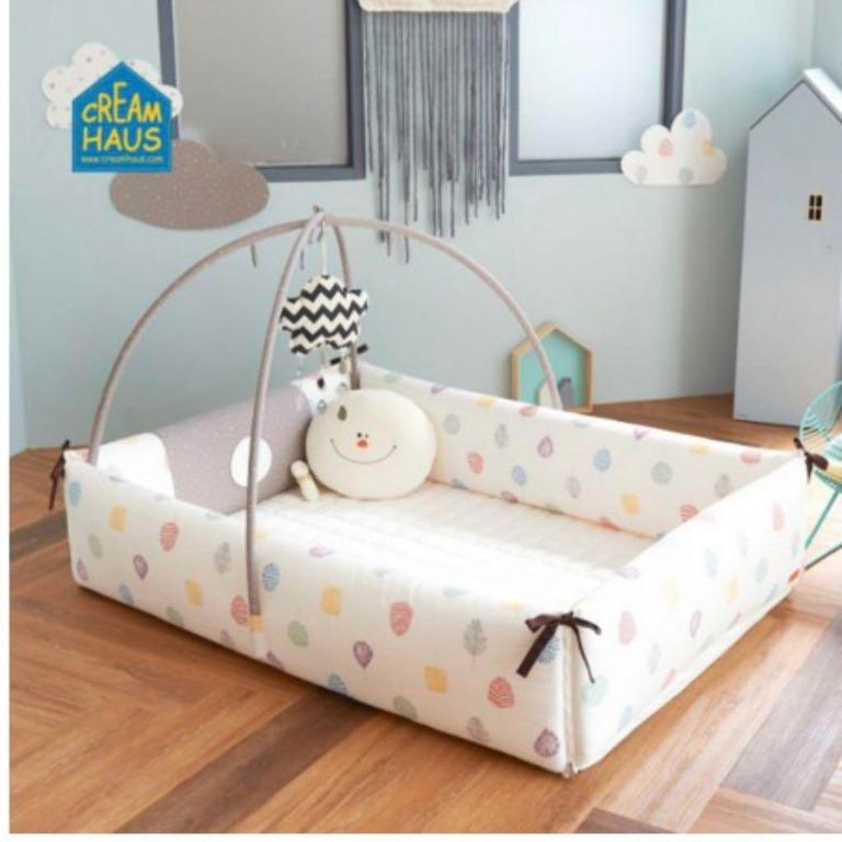 Creamhaus Inua XL Bumper Bed Playmat, Babies & Kids, Baby Nursery