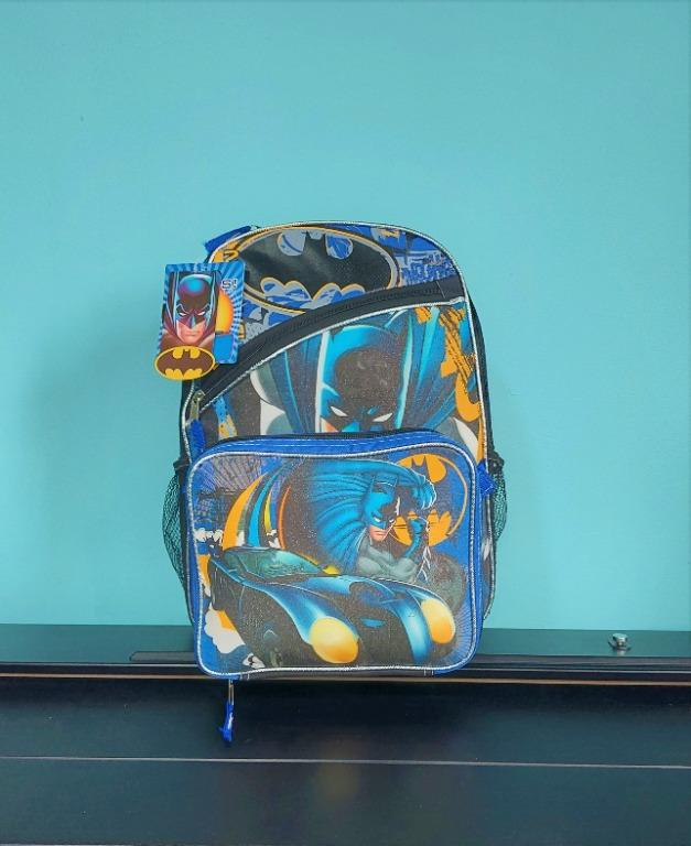 DC Batman Backpack with Lunch Bag Set (Category: Backpacks) located in Quezon City. Submitted by littlebums (Listing ID 1164118231, Image 1). Description: DC Batman Backpack Brand new from US original price is 2000.