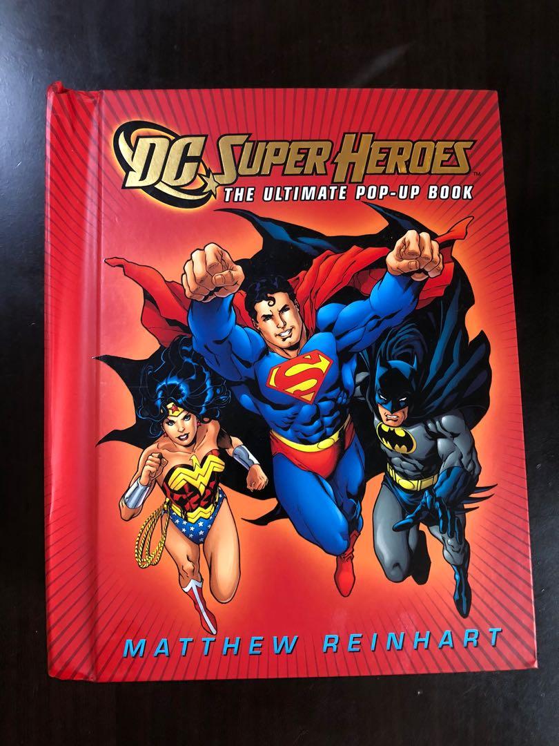 DC Super Heroes The Ultimate Pop-Up Book, 興趣及遊戲, 書本& 文具