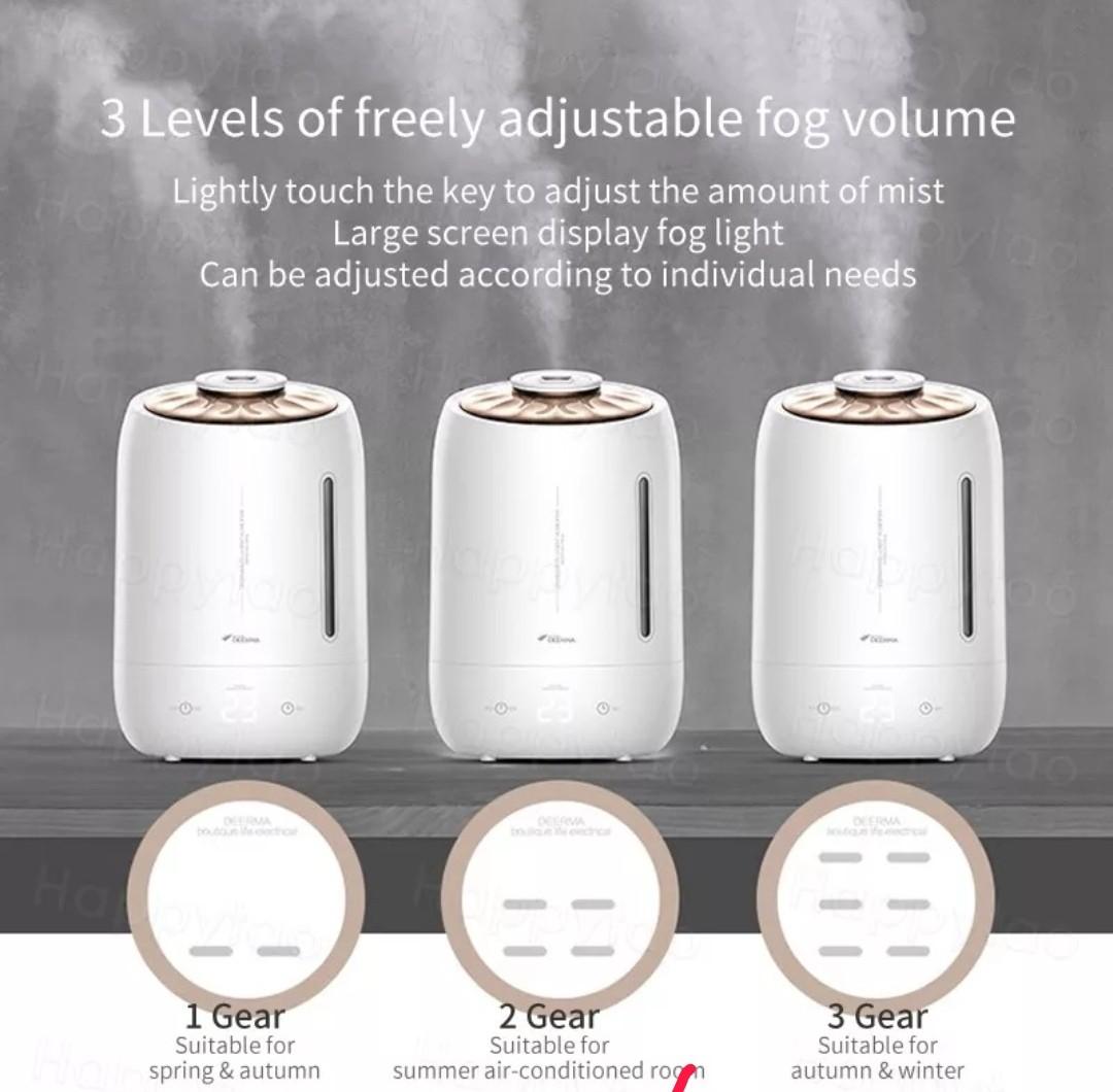 Deerma Humidifier DEM F630, TV & Home Appliances, Air Purifiers ...