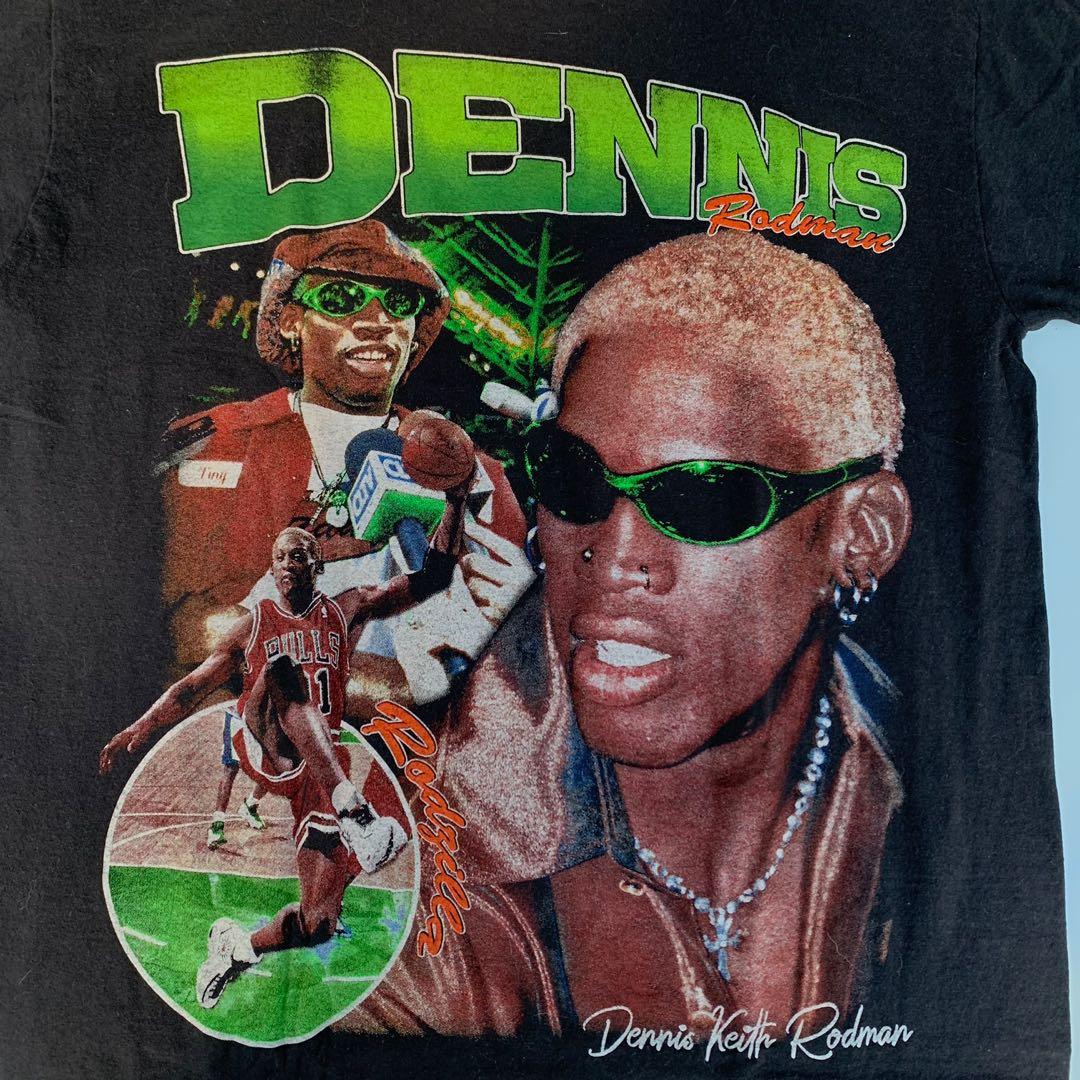 Dennis Rodman T-Shirt Vtg Rap Tee Unisex Dennis Rodman Shirt