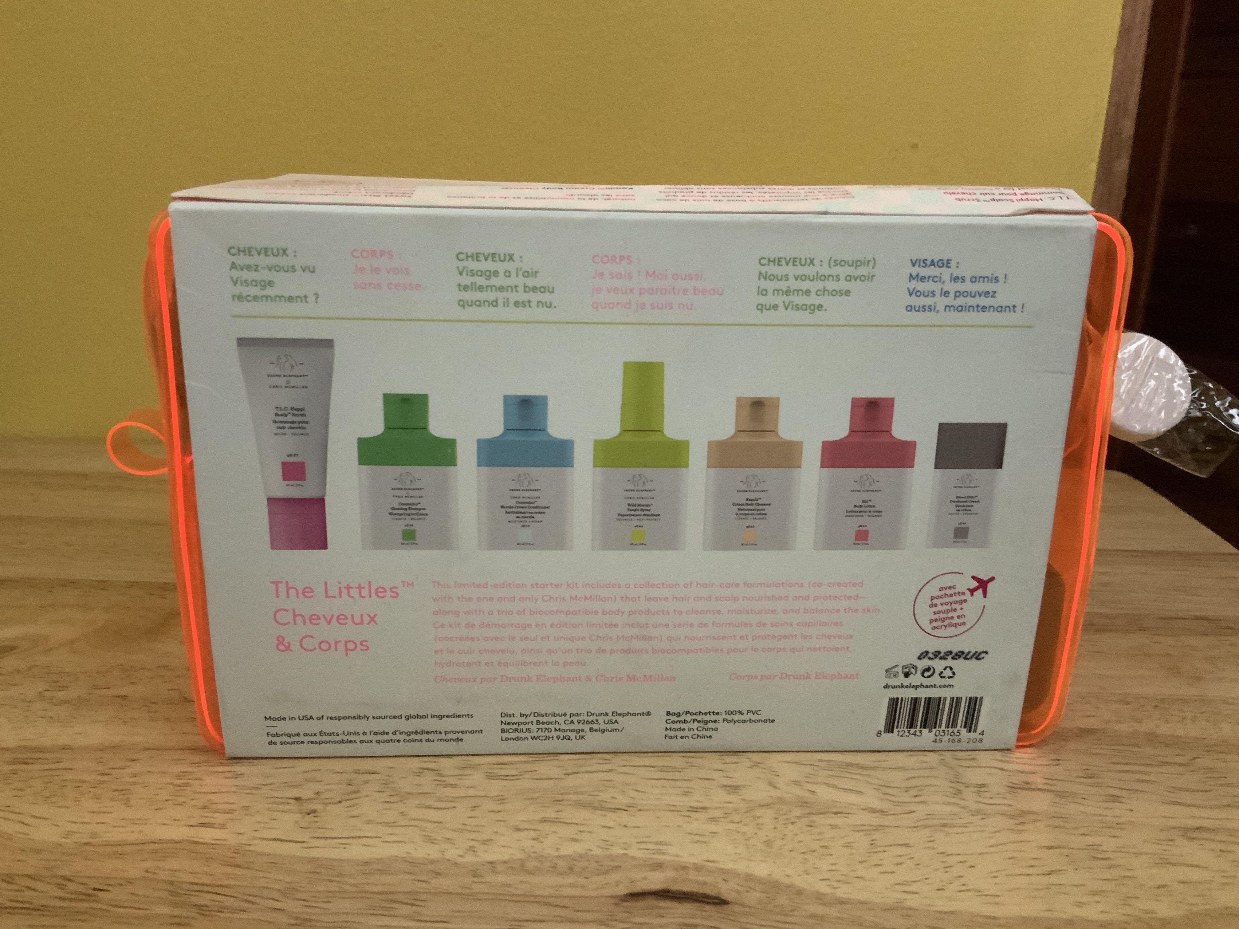 Drunken Elephant Littles Hair + Body set, Beauty & Personal Care, Bath