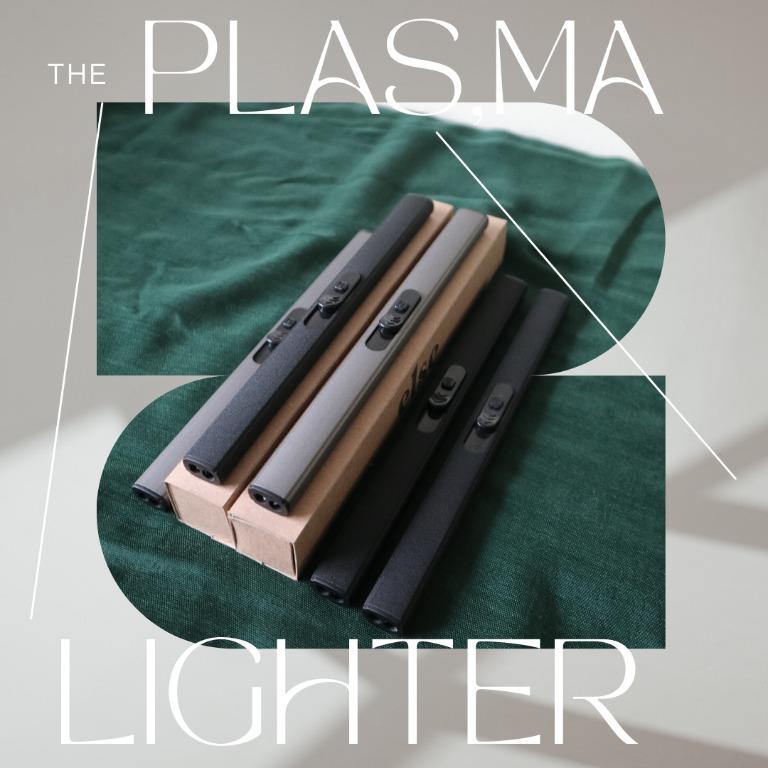 Plasma Lighter (Category: Home Fragrance) located in Manila. Submitted by bambibam_ (Listing ID 1164139405, Image 1). Description: 🎇 Light a safer spark! It's a windproof and flameless candle lighter that's a safer alternative to gas & butane. So handy and convenient. Available only in Matte Black and Matte Gray 7 inch long slim case. With micro-USB, safety lock, and battery indicator. Perfect for lighting a candle, incense, or cigs. Discounts f