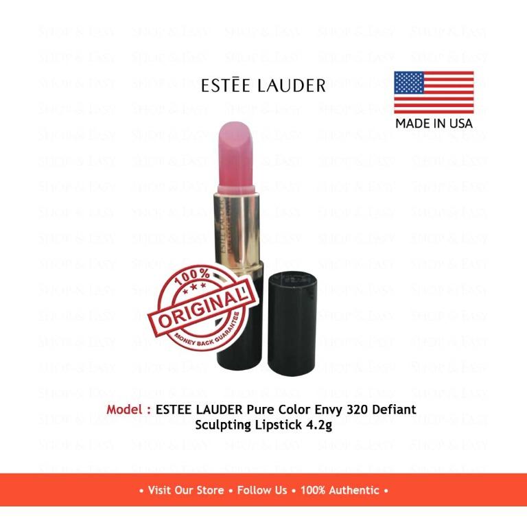 ESTEE LAUDER Pure Color Envy 320 Defiant Sculpting Lipstick 4.2g 