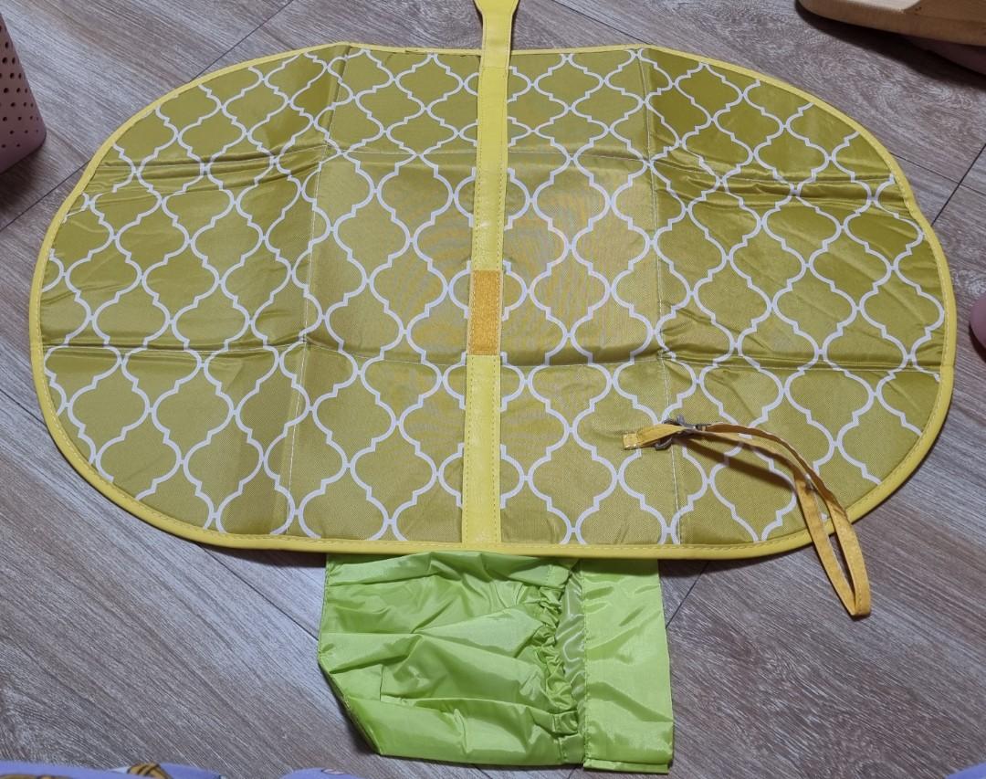 Fashionable changing pad (Category: Changing Mats & Accessories) located in San Pedro. Submitted by matthews.closet (Listing ID 1164186826, Image 2). Description: so pretty.