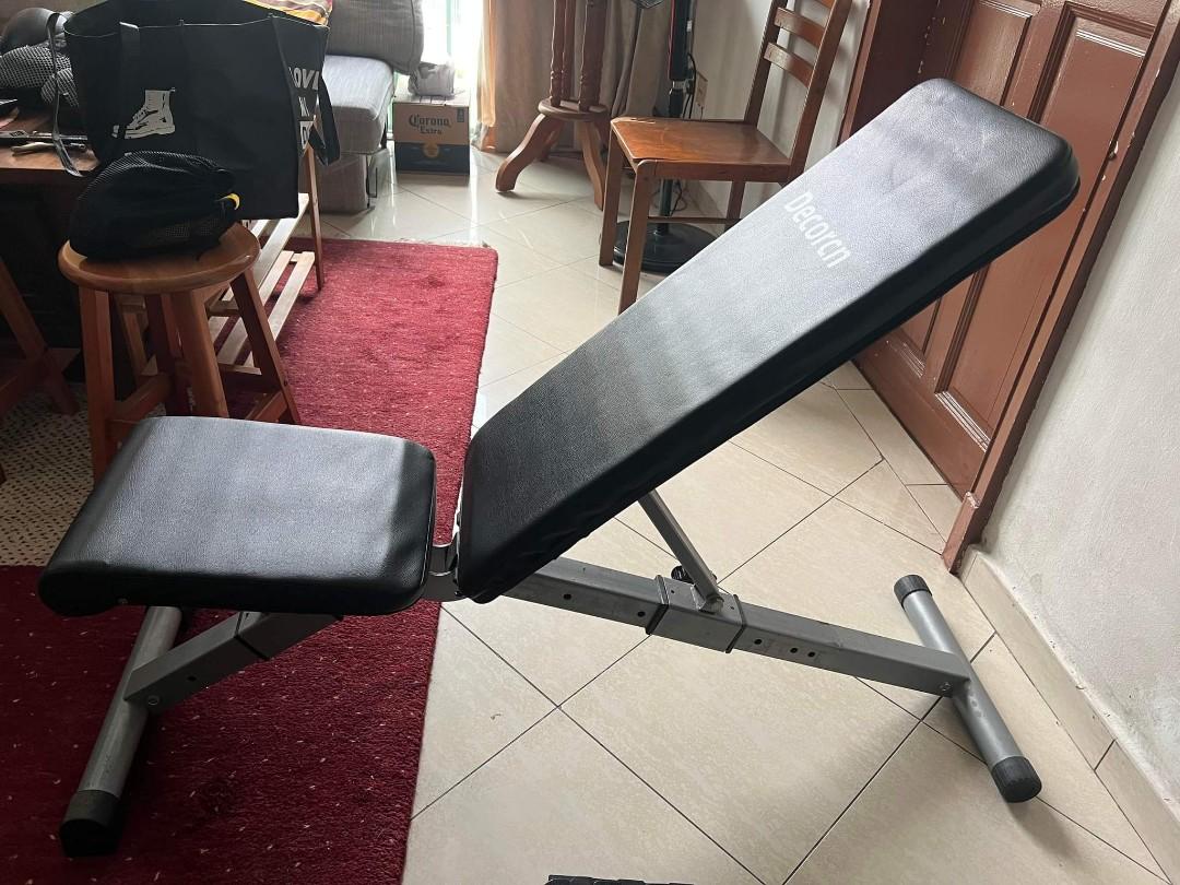 Foldable Weight Bench Sports Equipment Exercise Fitness