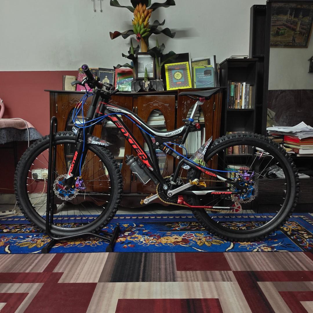 Foxter full suspension bike top