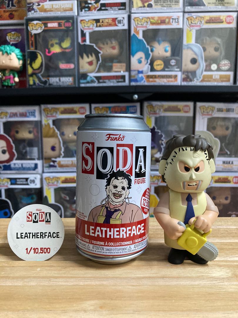 Funko Soda Horror Leatherface Figure 