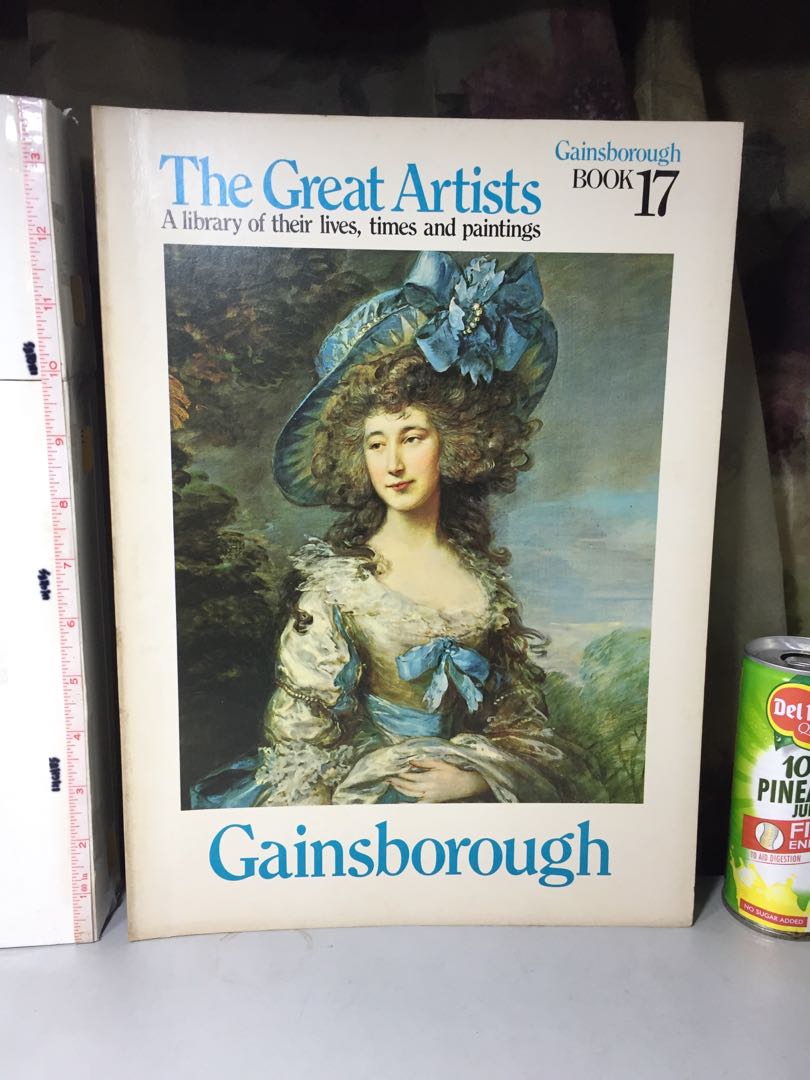 Gainsborough The Great Artists Book 17 1978 Soft Cover Art History