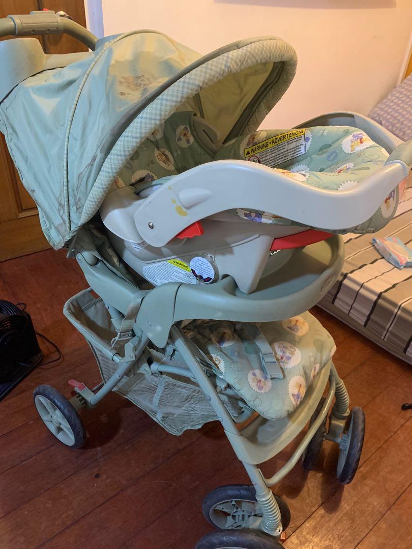 Winnie the pooh hot sale stroller and carseat
