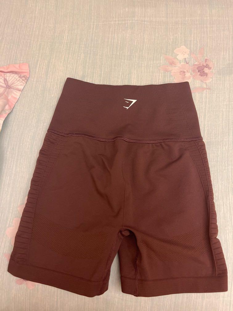 Gymshark Energy Seamless Shorts - Brown