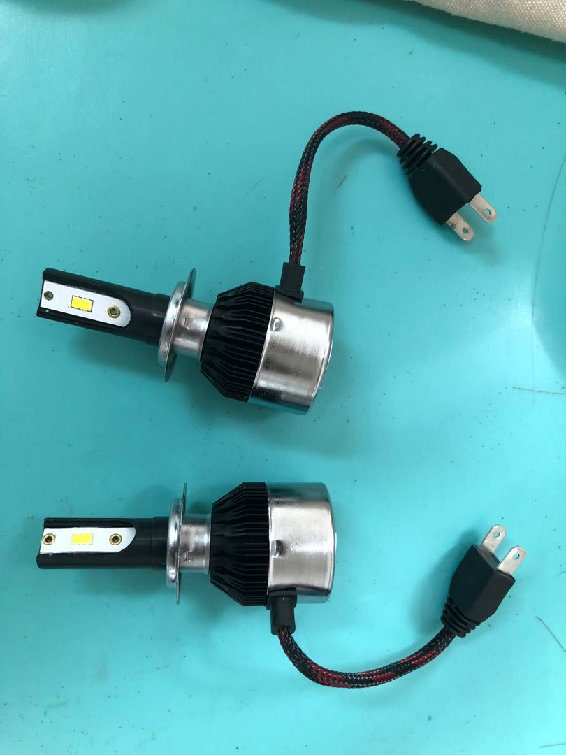H7 LED headlights, Car Accessories, Electronics & Lights on Carousell