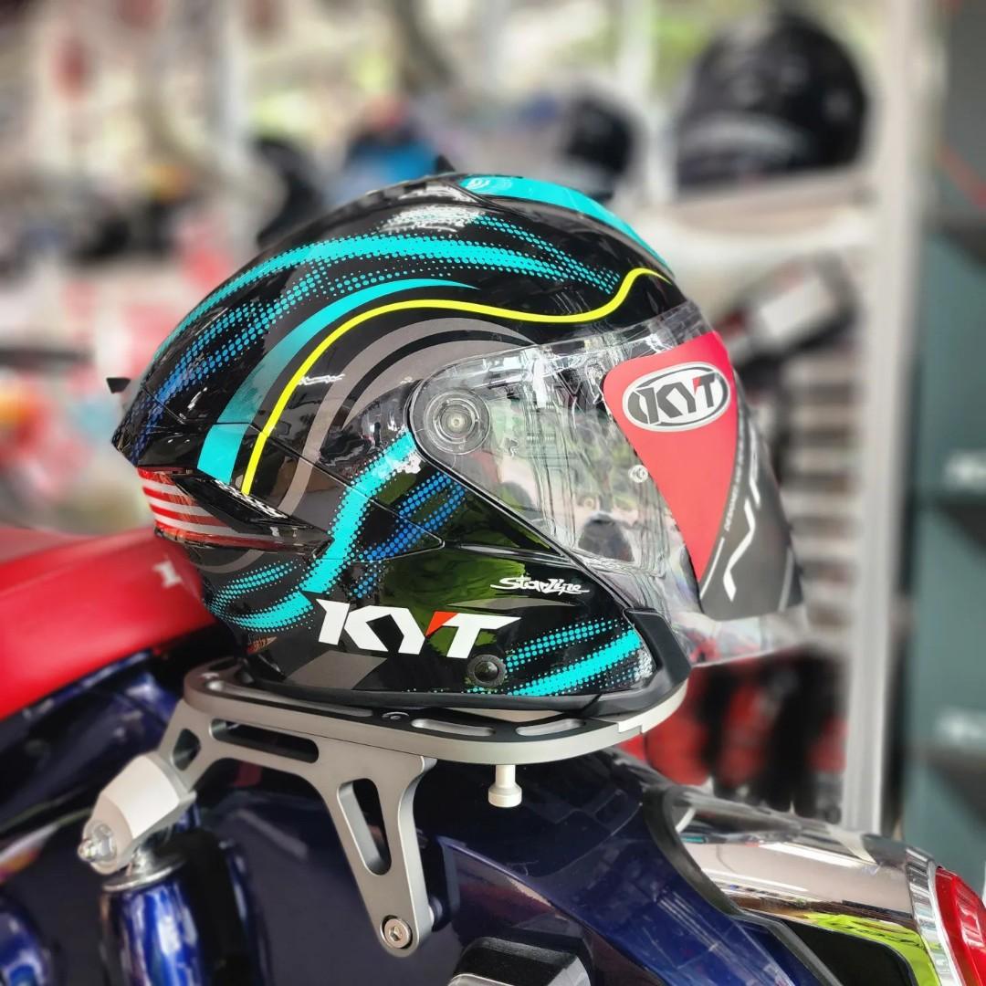 Helmet KYT NFJ Petronas SRT Final Version, Motorbikes on Carousell