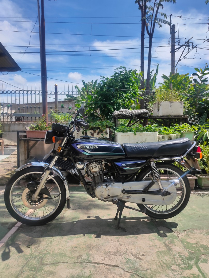 Honda GL 100 super deluxe, Motor di Carousell