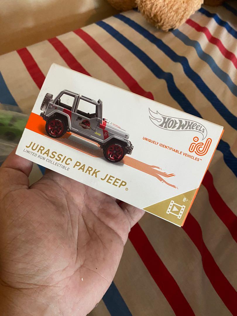 Jurassic park shop jeep hot wheels