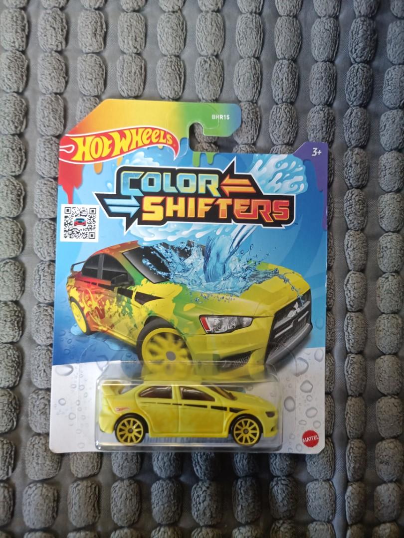 Hot wheels mitsubishi lancer evolution x color shifters store