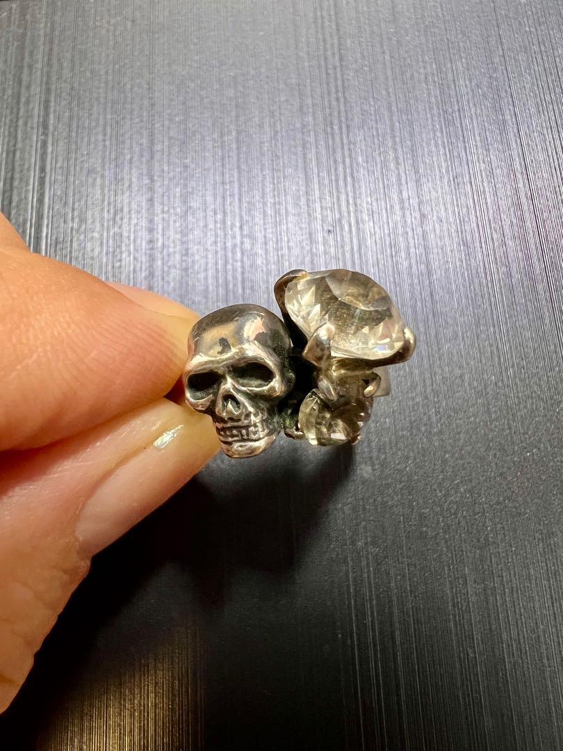 Hysteric Glamour skull ring US size 6.5, Women's Fashion