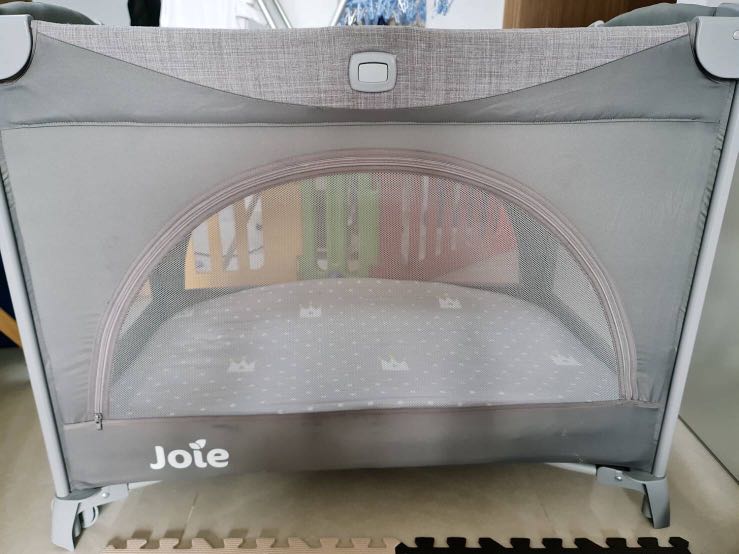 Joie travel cot, Babies & Kids, Baby Nursery & Kids Furniture, Cots