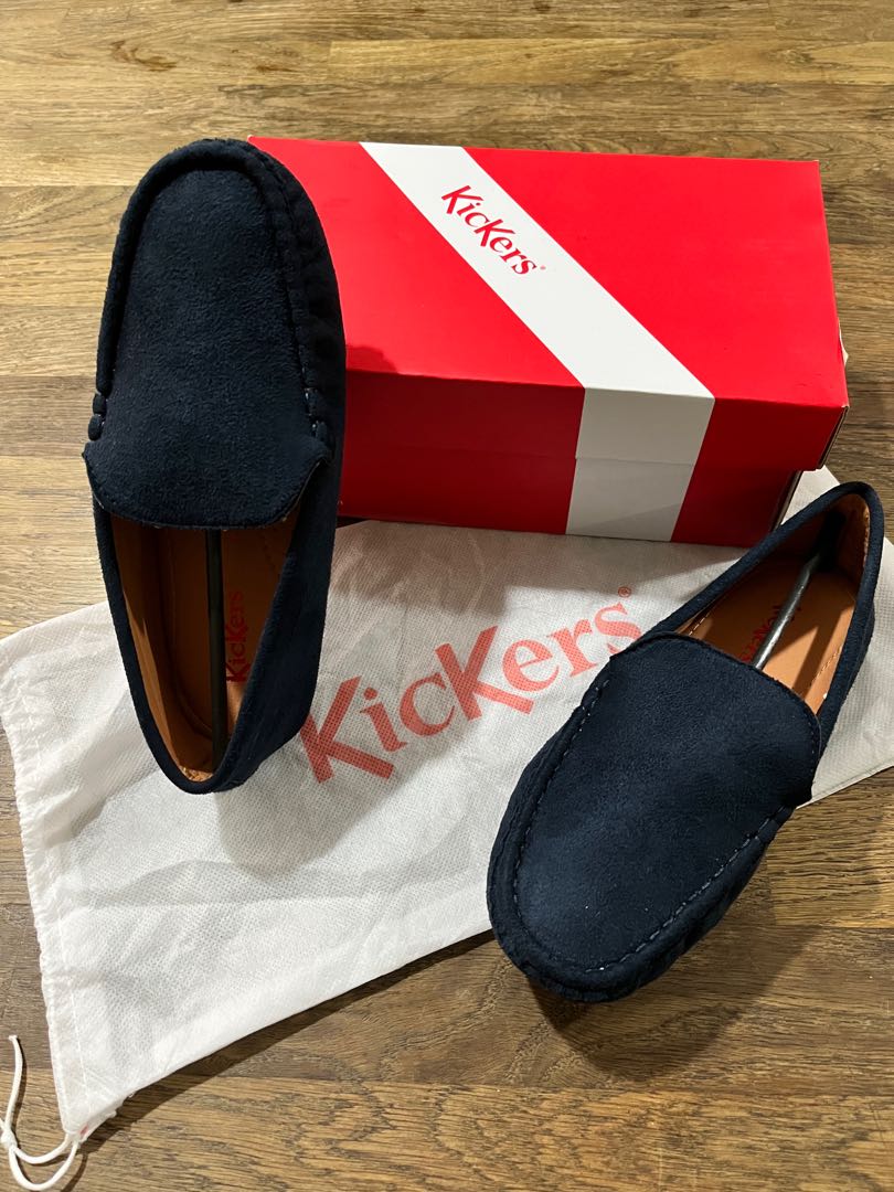 blue suede kickers