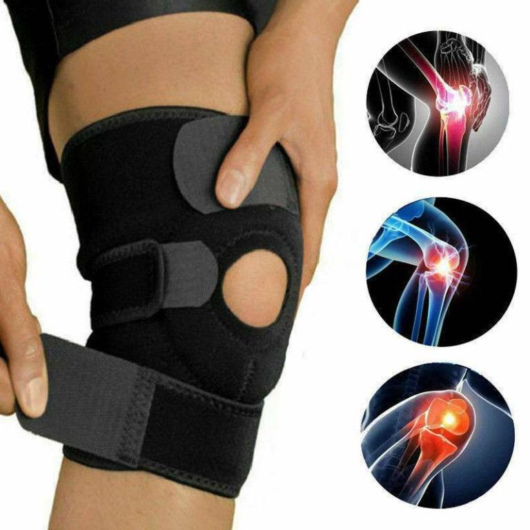 2Pc Knee Pads Joint Support Sports Shock Absorption Knee Protector Safety Guard 