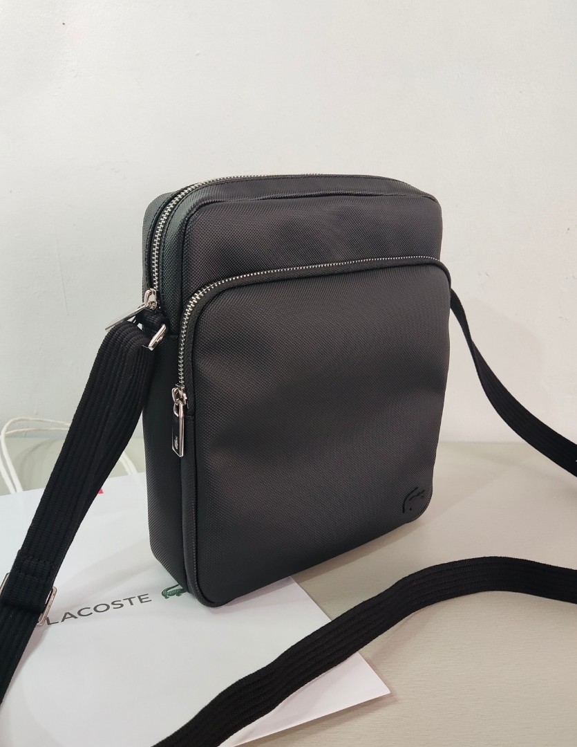 Lacoste men's crossbody bag hotsell
