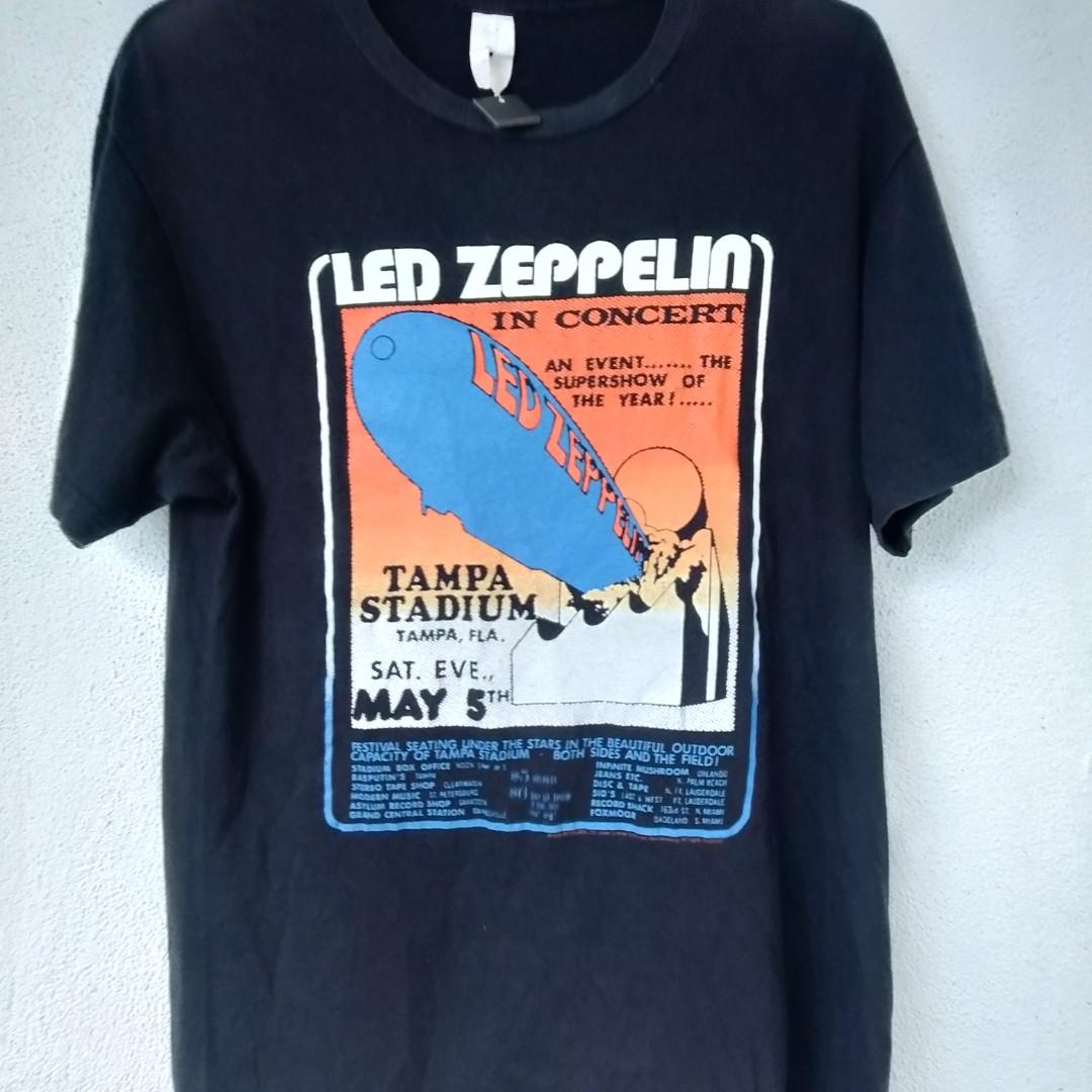 Led Zeppelin Y2K 2006 Myth Gem, Men's Fashion, Tops & Sets