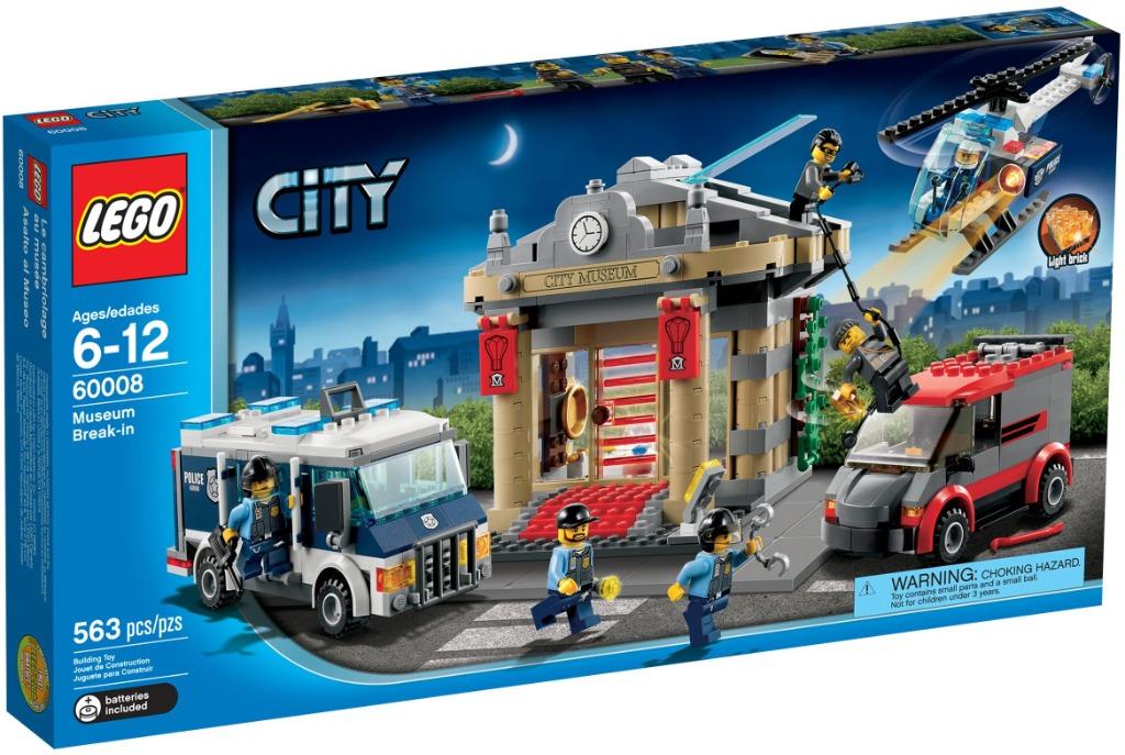 Lego 60008 Museum Break in City 2013 Hobbies Toys Toys Games